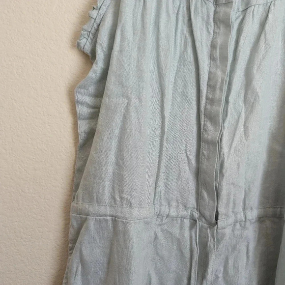 On the road ruffled linen jumpsuit - Picture 6 of 8